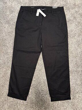 NWT Black Talbots Supersoft Chino Pants